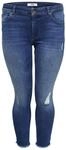 ONLY Carmakoma Damen Carwilly Reg Ank Mbd Noos Skinny Jeans, Medium Blue Denim, 42/32