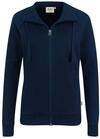 Hakro WOMEN-SWEATJACKE COLLEGE # 406 (L, tinte)