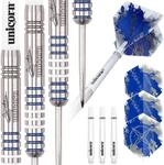 Unicorn Silver Star Gary Anderson Steel Dart, 80% Tungsten, 25g