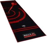 Carpet Mat 140 Red, Dartteppich mit rutschfester Unterseite aus Gummi,