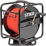 STIER Druckluft Schlauchtrommel inkl. Wandhalterung, Druckluftschlauch SBT-30, max.