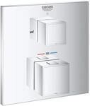 Grohe Grohtherm Cube Thermostat-Wannenbatterie mit integrierter...