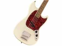 Squier by Fender Classic Vibe Mustang Bass Laurel 60er Jahre Olympic White