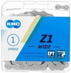 Fahrrad Kette, KMC Fahrradkette, Z1 WIDE EPT, 1/2" x 1/8", 128 Glieder, 1-fach,...