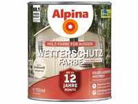 Alpina Holz-Wetterschutz-Farben – Kreideweiß, halbdeckend – bis zu 12 Jahre