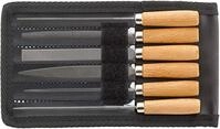 STAHLWILLE 12800 Schl&uuml;sselfeilen Set 6-tlg. l Basis-Set f&uuml;r Metallbearbeitung...