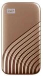 WD My Passport SSD 500 GB mobiler SSD Speicher (NVMe-Technologie, USB-C und USB...
