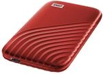 WD My Passport SSD 500 GB mobiler SSD Speicher (NVMe-Technologie, USB-C und USB 3.2