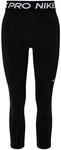 Nike Damen 365 Crop Leggings, Black/White, S EU