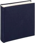 walther design Fotoalbum dunkelblau 200 Fotos 10 x 15 cm Memo-Einsteckalbum Leinen,