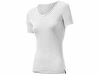 LÖFFLER Damen DA. KA TRANSTEX Light T-Shirt, Weiß, 44