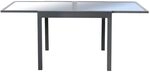Home Deluxe - Gartentisch ausziehbar - Verano - ca. 90(180) x90x75 cm - inkl.