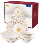 Villeroy & Boch &ndash; Toy's Delight Fr&uuml;hst&uuml;cksset 2 Personen Weihnachten,