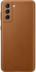 Samsung Leather Smartphone Cover EF-VG996 f&uuml;r Galaxy S21+ 5G Handy-H&uuml;lle, echtes