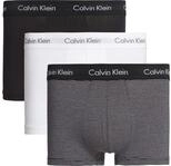 Calvin Klein Herren 3er Pack Boxershorts Low Rise Trunks Unterw&auml;sche, Mehrfarbig