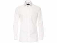 CASAMODA Businesshemd Uni Comfort Fit Weiß 44