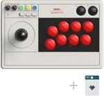 8Bitdo Bluetooth Arcade Stick For Nintendo Switch & Windows - Nintendo Switch [