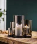 Philippi - LICHTERMEER Windlicht mit tollem Spiegel Effekt - Ambiente f&uuml;r...