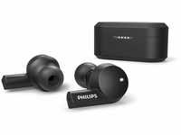 Philips Audio TAT5505BK/00 In Ear Kopfhörer Bluetooth Kabellos (Hybrid Active Noise