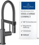 Villeroy & Boch Steel Expert Compact K&uuml;chenarmatur, Hochdruck, Wasserhahn...