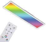 BRILONER - LED Deckenlampe flach mit Fernbedienung, 1,2m, RGB, 40W 4.300lm,