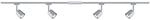 Paulmann 96897 URail Schienensystem Set Cover Max. 4x10 Watt Lichtschiene Chrom Matt,