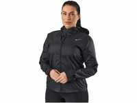 Nike Damen Essential Jacke, Black/Reflective Silv, L EU