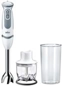 Braun Stabmixer MQ 5220WH Stabmixer &ndash; MultiQuick 5 Vario P&uuml;rierstab mit Edelstahl