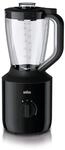 Braun PowerBlend 3 JB 3150 BK Standmixer - 1,5 l Glas-Mixaufsatz, K&uuml;chenhelfer zum
