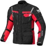 Berik Torino Waterproof Motorrad Textiljacke, schwarz/rot, 50