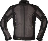 Modeka Khao Air Motorrad Textiljacke, dunkelgrau/schwarz, M