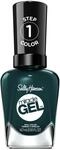 Sally Hansen Miracle Gel Nagellack, 676 Jealous Boyfriend, dunkles Gr&uuml;n, 15 g