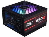Azza ARGB 650W PC-Netzteil, schwarz, 2X PCIe AD-Z650 (Digital RGB)