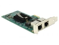 Delock PCI Express x1 Karte 2 x RJ45 Gigabit LAN i82576