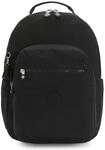 Kipling SEOUL Gro&szlig;er Rucksack, Black Noir (Schwarz)