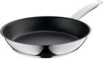 WMF Permadur Advance Bratpfanne Induktion 28 cm, Edelstahlpfanne, Cromargan Edelstahl