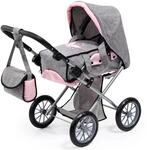 Bayer Design 13633AA Kombi Puppenwagen City Star, faltbar, Verstellbarer Griff,