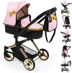 Bayer Design 18490AA Puppenwagen Neo Vario, mit Tasche, h&ouml;henverstellbarer Griff,