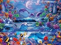 Ravensburger Puzzle 15047 - Im Zauber des Mondlichts - 500 Teile Puzzle f&uuml;r