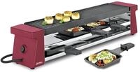 Spring Raclette Grill 4 Personen COMPACT, rot, Tischgrill elektrisch,