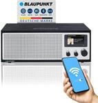 Blaupunkt Napoli 400 Internetradio, DAB+ Radio WLAN, Stereo Radio Retro Design,