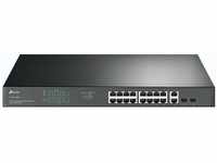 TP-Link TL-SG1218MP 16-Port Gigabit PoE LAN Switch (250 Watt, 16* PoE+ Ports, 2*SFP