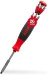 Wiha LiftUp 26one&reg; Schraubendreher 13-tlg. mit Doppelbit Set im Griff I...