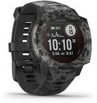 Garmin Instinct Solar - wasserdichte GPS-Smartwatch mit Solar-Ladefunktion f&uuml;r bis