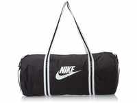 Nike Heritage DUFF Sporttasche Unisex, Black/Black/White, 1size