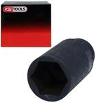 KS Tools 515.1127 1/2" Sechskant-Kraft-Stecknuss, lang, 27mm