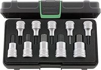 STAHLWILLE 54/10 l 1/2" Innensechskant Satz 10-tlg. l (4-19 mm), im robusten