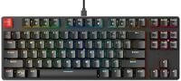 GLORIOUS GMMK TKL (85%) Mechanische Tastatur, Gateron Braun ANSI Schwarz