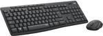 Logitech MK295 Silent Kabelloses Tastatur-Maus-Set | SilentTouch Technologie,