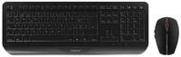 CHERRY GENTIX Desktop, Kabelloses Tastatur-Maus-Set, Deutsches Layout (QWERTZ), 2,4